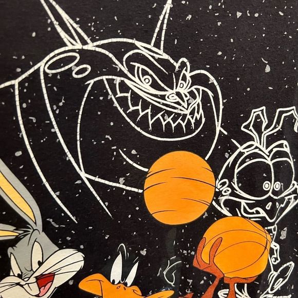 Classic Space Jam Looney Tunes T-shirt - size XL unisex - Picture 3 of 6